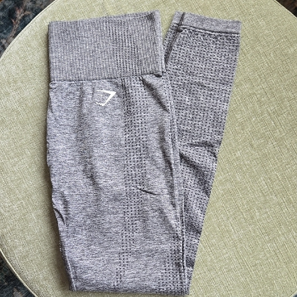 Gymshark Gray Textured Leggings
